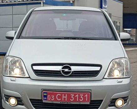 Серый Опель Мерива, объемом двигателя 1.6 л и пробегом 198 тыс. км за 6350 $, фото 9 на Automoto.ua