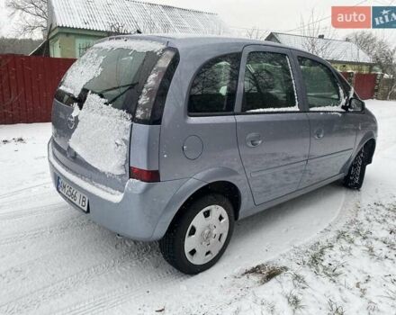 Серый Опель Мерива, объемом двигателя 1.6 л и пробегом 81 тыс. км за 5700 $, фото 4 на Automoto.ua