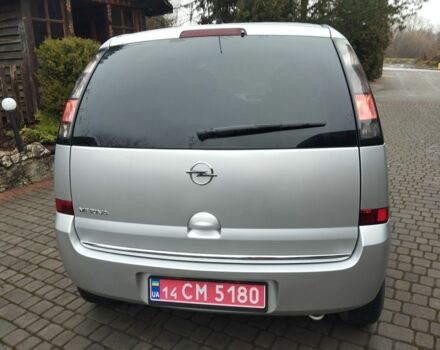 Серый Опель Мерива, объемом двигателя 1.4 л и пробегом 173 тыс. км за 5150 $, фото 6 на Automoto.ua
