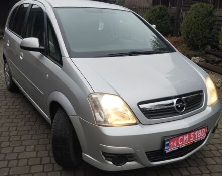 Серый Опель Мерива, объемом двигателя 1.4 л и пробегом 173 тыс. км за 5150 $, фото 1 на Automoto.ua