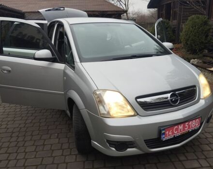 Серый Опель Мерива, объемом двигателя 1.4 л и пробегом 173 тыс. км за 5150 $, фото 7 на Automoto.ua