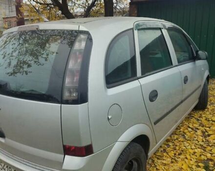 Серый Опель Мерива, объемом двигателя 1.36 л и пробегом 302 тыс. км за 4300 $, фото 1 на Automoto.ua