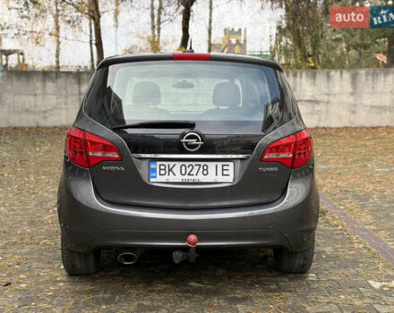 Серый Опель Мерива, объемом двигателя 1.36 л и пробегом 244 тыс. км за 5900 $, фото 5 на Automoto.ua