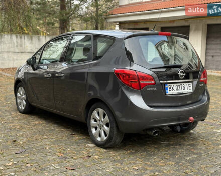 Серый Опель Мерива, объемом двигателя 1.36 л и пробегом 244 тыс. км за 5900 $, фото 6 на Automoto.ua