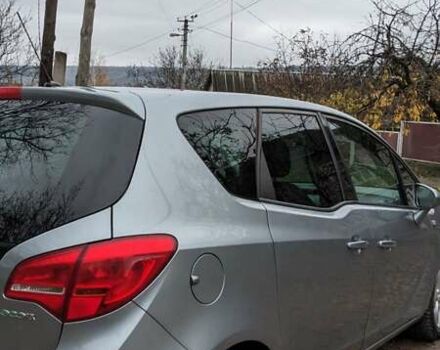 Серый Опель Мерива, объемом двигателя 1.3 л и пробегом 220 тыс. км за 5500 $, фото 14 на Automoto.ua