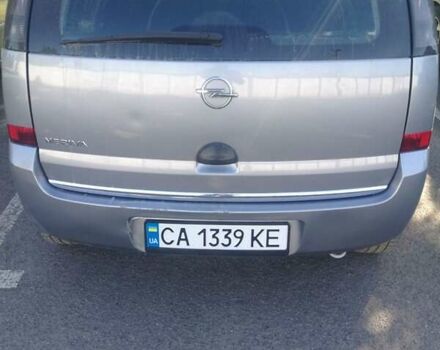 Серый Опель Мерива, объемом двигателя 1.36 л и пробегом 300 тыс. км за 6750 $, фото 2 на Automoto.ua