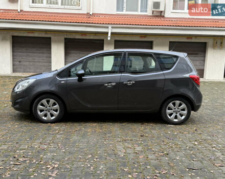 Серый Опель Мерива, объемом двигателя 1.36 л и пробегом 244 тыс. км за 5900 $, фото 7 на Automoto.ua