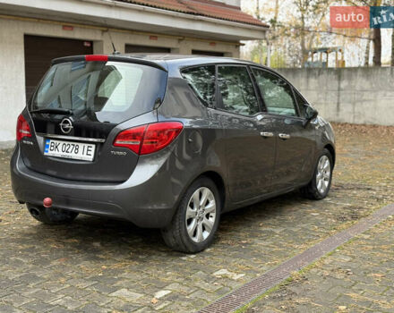 Серый Опель Мерива, объемом двигателя 1.36 л и пробегом 244 тыс. км за 5900 $, фото 4 на Automoto.ua