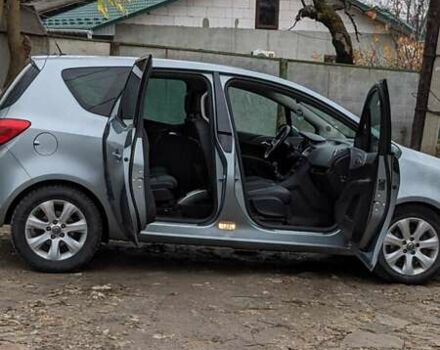 Серый Опель Мерива, объемом двигателя 1.3 л и пробегом 220 тыс. км за 5500 $, фото 21 на Automoto.ua