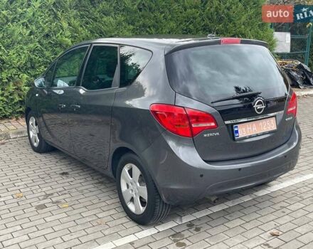 Серый Опель Мерива, объемом двигателя 1.3 л и пробегом 223 тыс. км за 6800 $, фото 6 на Automoto.ua