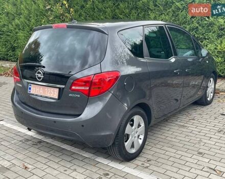 Серый Опель Мерива, объемом двигателя 1.3 л и пробегом 223 тыс. км за 6800 $, фото 4 на Automoto.ua