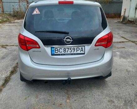 Серый Опель Мерива, объемом двигателя 1.69 л и пробегом 198 тыс. км за 7200 $, фото 3 на Automoto.ua