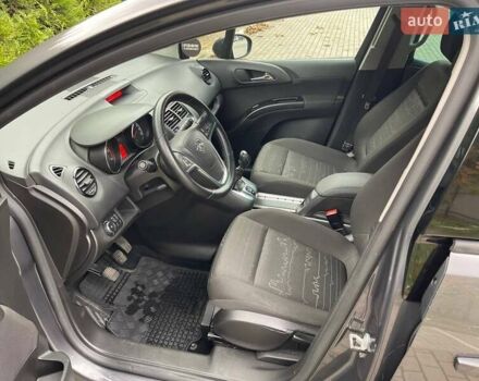 Серый Опель Мерива, объемом двигателя 1.3 л и пробегом 223 тыс. км за 6800 $, фото 12 на Automoto.ua