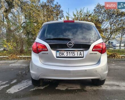 Серый Опель Мерива, объемом двигателя 1.69 л и пробегом 192 тыс. км за 7999 $, фото 5 на Automoto.ua