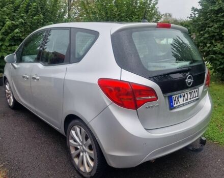 Серый Опель Мерива, объемом двигателя 1.4 л и пробегом 204 тыс. км за 5500 $, фото 2 на Automoto.ua