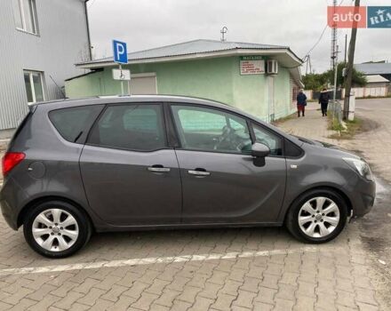 Серый Опель Мерива, объемом двигателя 1.36 л и пробегом 190 тыс. км за 8250 $, фото 4 на Automoto.ua