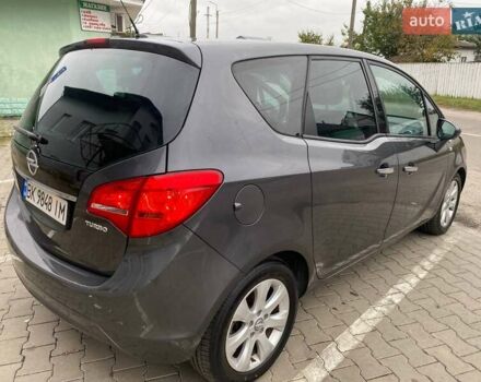 Серый Опель Мерива, объемом двигателя 1.36 л и пробегом 190 тыс. км за 8250 $, фото 5 на Automoto.ua