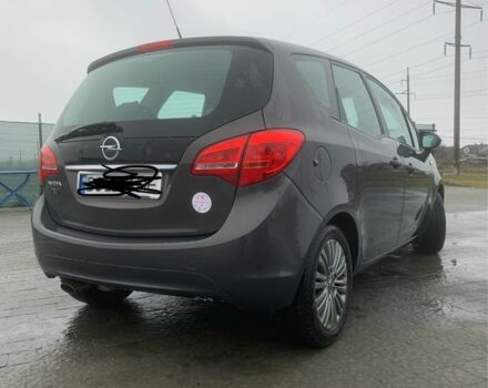 Серый Опель Мерива, объемом двигателя 1.4 л и пробегом 143 тыс. км за 7250 $, фото 2 на Automoto.ua