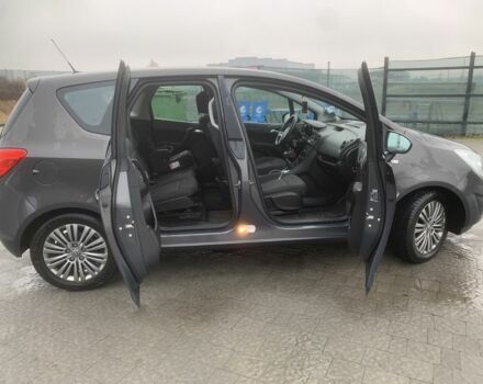 Серый Опель Мерива, объемом двигателя 1.4 л и пробегом 143 тыс. км за 7250 $, фото 4 на Automoto.ua