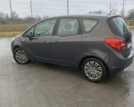 Серый Опель Мерива, объемом двигателя 1.4 л и пробегом 143 тыс. км за 7250 $, фото 3 на Automoto.ua