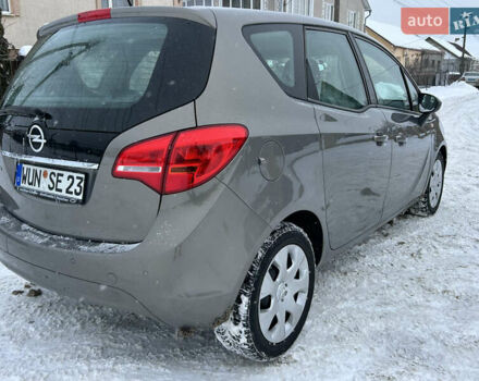Серый Опель Мерива, объемом двигателя 1.4 л и пробегом 170 тыс. км за 8500 $, фото 6 на Automoto.ua