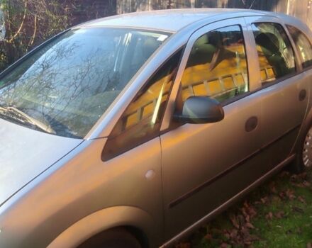 Серый Опель Мерива, объемом двигателя 1.6 л и пробегом 218 тыс. км за 3200 $, фото 1 на Automoto.ua