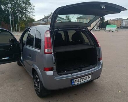 Серый Опель Мерива, объемом двигателя 1.6 л и пробегом 219 тыс. км за 4400 $, фото 7 на Automoto.ua