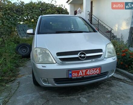 Серый Опель Мерива, объемом двигателя 1.6 л и пробегом 214 тыс. км за 3798 $, фото 29 на Automoto.ua