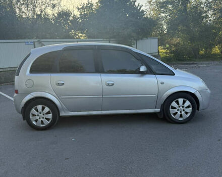 Серый Опель Мерива, объемом двигателя 1.69 л и пробегом 261 тыс. км за 3700 $, фото 6 на Automoto.ua