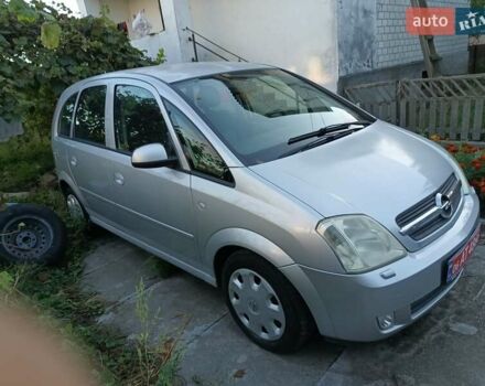 Серый Опель Мерива, объемом двигателя 1.6 л и пробегом 214 тыс. км за 3798 $, фото 28 на Automoto.ua
