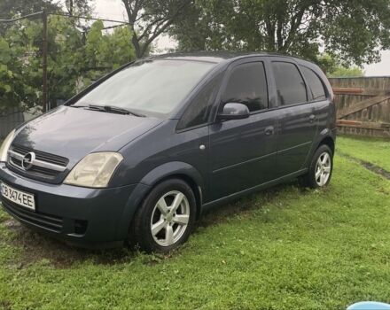 Серый Опель Мерива, объемом двигателя 1.6 л и пробегом 244 тыс. км за 3550 $, фото 1 на Automoto.ua