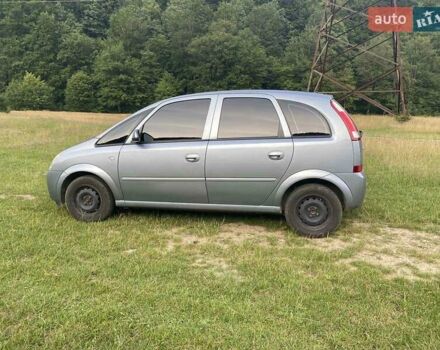 Серый Опель Мерива, объемом двигателя 1.36 л и пробегом 280 тыс. км за 3350 $, фото 5 на Automoto.ua