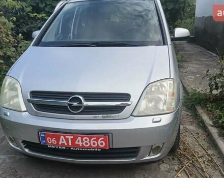 Серый Опель Мерива, объемом двигателя 1.6 л и пробегом 214 тыс. км за 3798 $, фото 3 на Automoto.ua