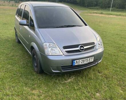 Серый Опель Мерива, объемом двигателя 1.36 л и пробегом 280 тыс. км за 3350 $, фото 2 на Automoto.ua