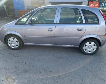 Серый Опель Мерива, объемом двигателя 1.36 л и пробегом 164 тыс. км за 4250 $, фото 7 на Automoto.ua