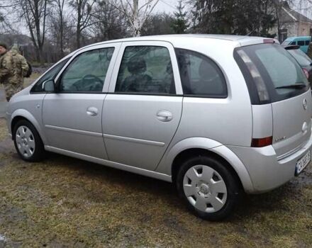 Серый Опель Мерива, объемом двигателя 1.6 л и пробегом 150 тыс. км за 4900 $, фото 1 на Automoto.ua