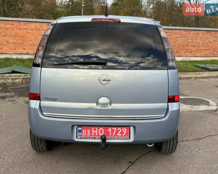Серый Опель Мерива, объемом двигателя 1.4 л и пробегом 158 тыс. км за 4599 $, фото 17 на Automoto.ua