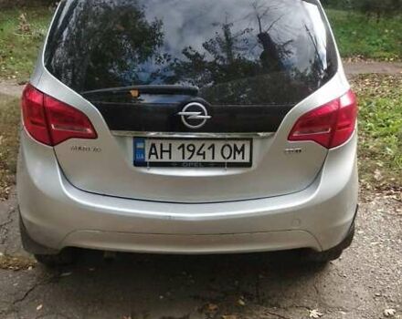 Серый Опель Мерива, объемом двигателя 1.7 л и пробегом 223 тыс. км за 6300 $, фото 2 на Automoto.ua