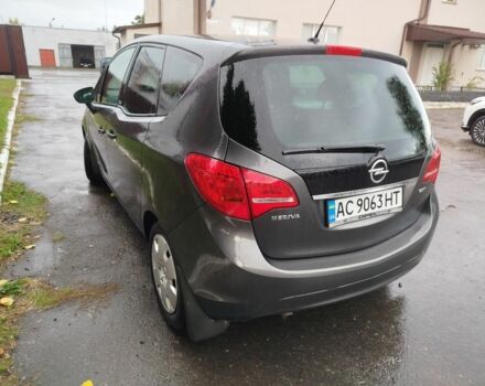 Серый Опель Мерива, объемом двигателя 1.7 л и пробегом 314 тыс. км за 5500 $, фото 2 на Automoto.ua