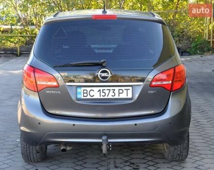 Серый Опель Мерива, объемом двигателя 1.69 л и пробегом 197 тыс. км за 6200 $, фото 9 на Automoto.ua