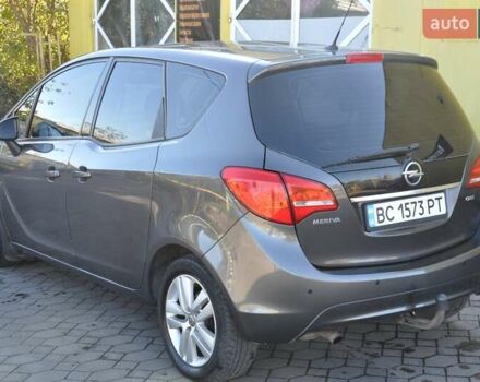 Серый Опель Мерива, объемом двигателя 1.69 л и пробегом 197 тыс. км за 6200 $, фото 11 на Automoto.ua