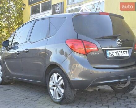Серый Опель Мерива, объемом двигателя 1.69 л и пробегом 197 тыс. км за 6200 $, фото 12 на Automoto.ua