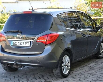 Серый Опель Мерива, объемом двигателя 1.69 л и пробегом 197 тыс. км за 6200 $, фото 28 на Automoto.ua