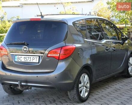 Серый Опель Мерива, объемом двигателя 1.69 л и пробегом 197 тыс. км за 6200 $, фото 7 на Automoto.ua