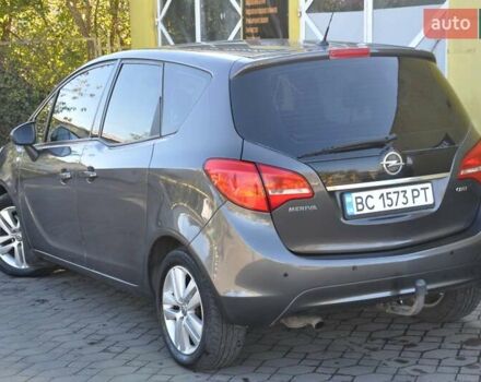 Серый Опель Мерива, объемом двигателя 1.69 л и пробегом 197 тыс. км за 6200 $, фото 30 на Automoto.ua