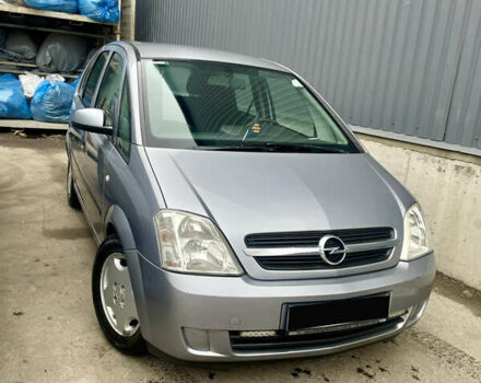 Серый Опель Мерива, объемом двигателя 1.6 л и пробегом 210 тыс. км за 4400 $, фото 1 на Automoto.ua