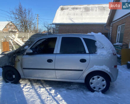 Серый Опель Мерива, объемом двигателя 1.6 л и пробегом 150 тыс. км за 1183 $, фото 1 на Automoto.ua