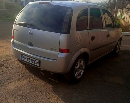 Серый Опель Мерива, объемом двигателя 1.6 л и пробегом 220 тыс. км за 3400 $, фото 1 на Automoto.ua