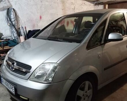 Серый Опель Мерива, объемом двигателя 1.7 л и пробегом 310 тыс. км за 3800 $, фото 1 на Automoto.ua