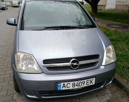 Серый Опель Мерива, объемом двигателя 1.4 л и пробегом 277 тыс. км за 3700 $, фото 1 на Automoto.ua